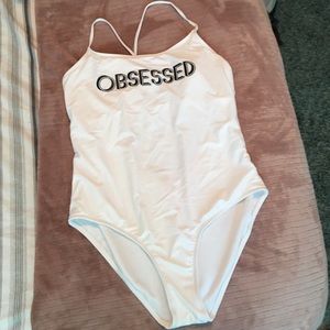 “Obsessed” White Swimsuit